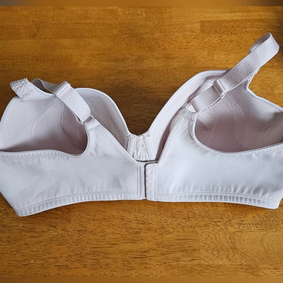 VANITY FAIR Womens Off White, Taupe Lightly Lined, Underwire Bra - Size 42DD - Picture 3 of 5